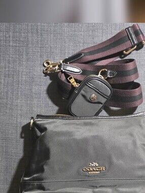 NWOT Coach Ellis Nylon Crossbody Bag